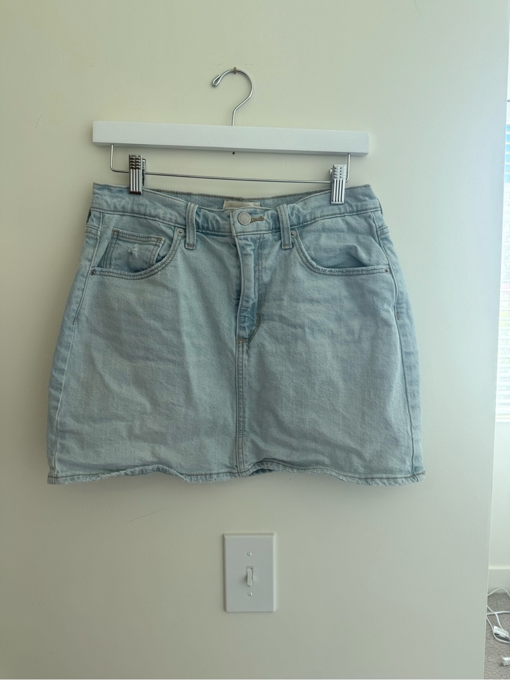 Light Wash Denim Mini Skirt - Universal Thread